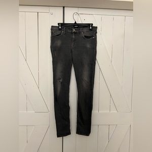 Hudson Jeans Krista Ankle Super Skinny Size: 29 Color: Grey-Super Stylish!